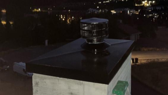 Custom Stainless Chimney Cap - Bozeman