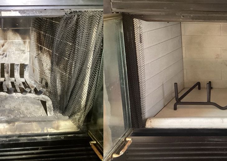 Factory-Built Wood Burning Fireplace