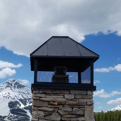 Custom Chimney Caps By Big Sky Chimney