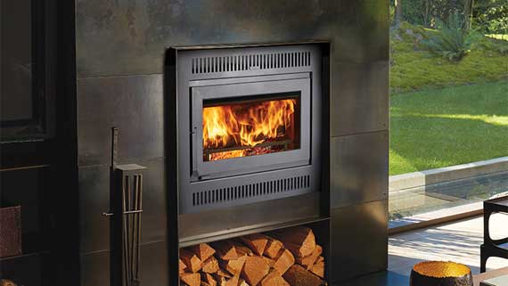 High Efficiency Wood Burning Fireplace