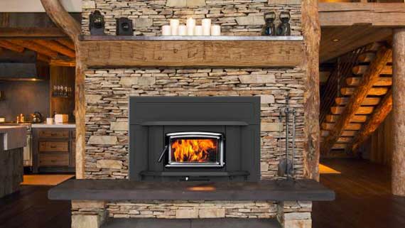 Wood Burning Fireplace Insert
